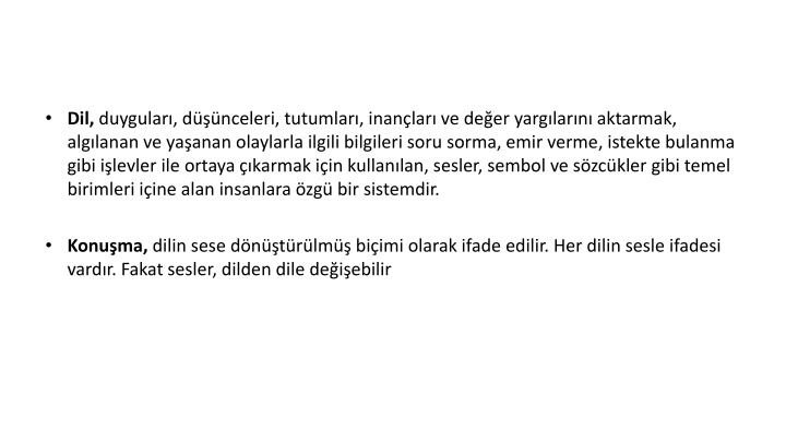 dil duygular d nceleri tutumlar inan