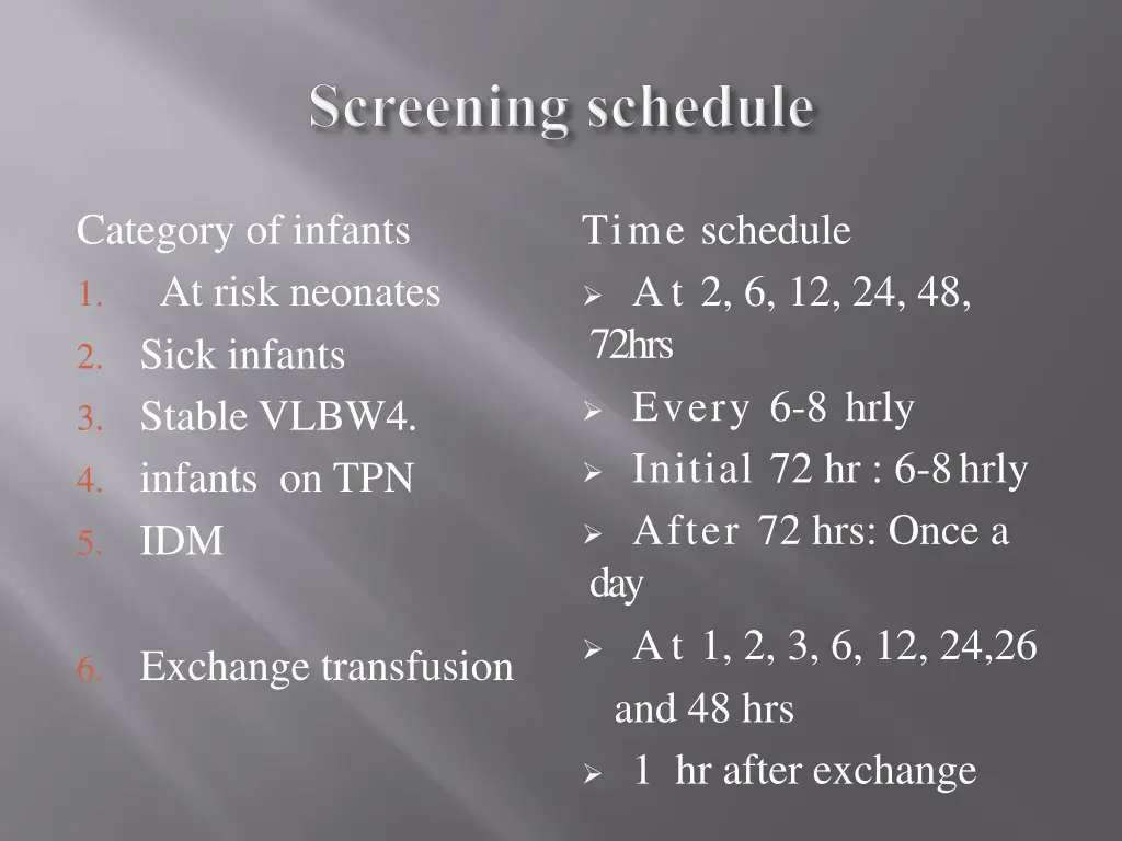 category of infants at risk neonates 2 sick