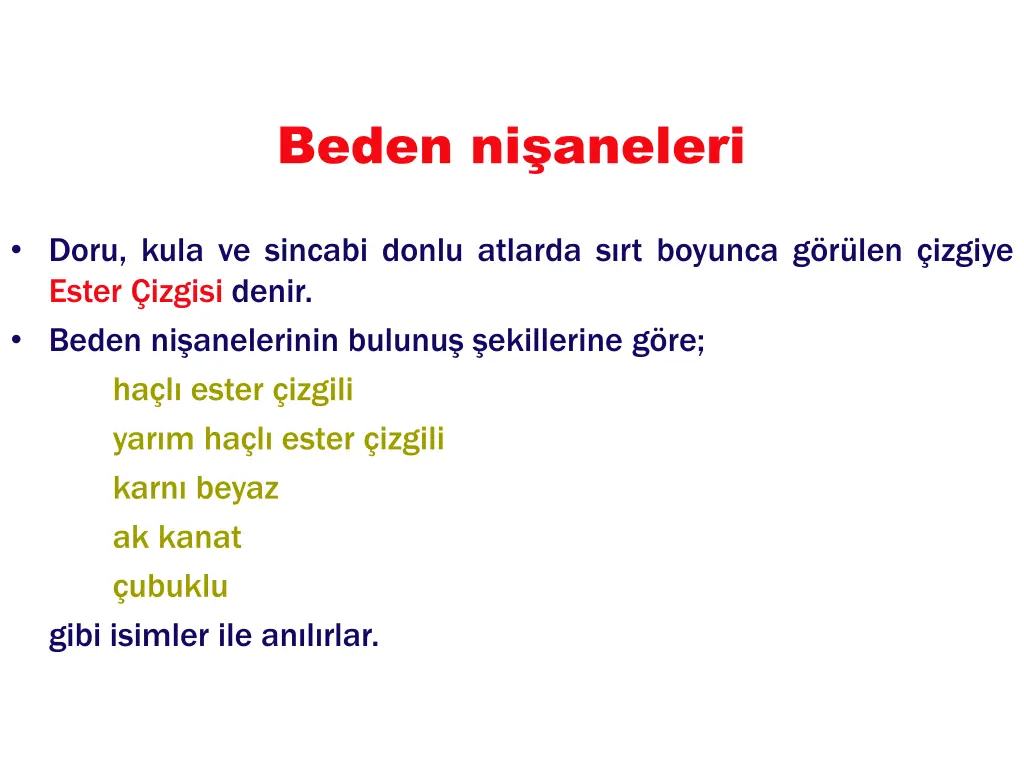 beden ni aneleri