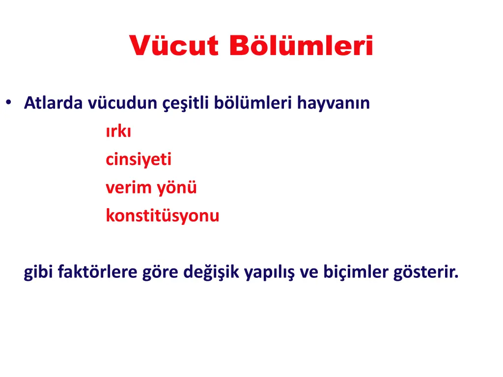 v cut b l mleri