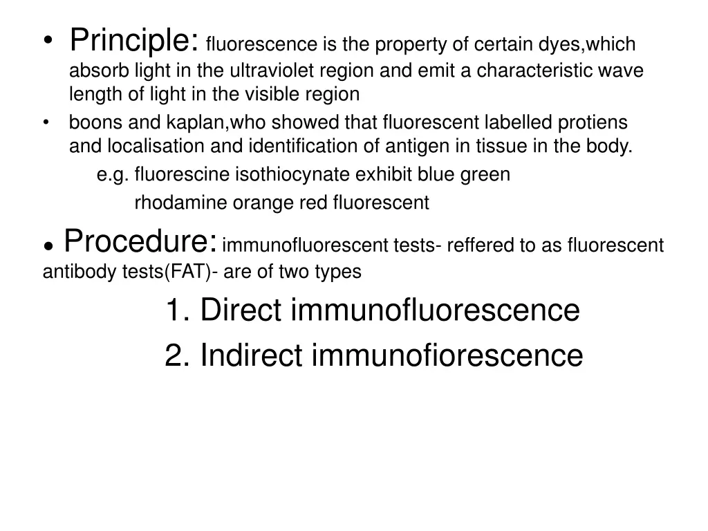 principle fluorescence is the property of certain