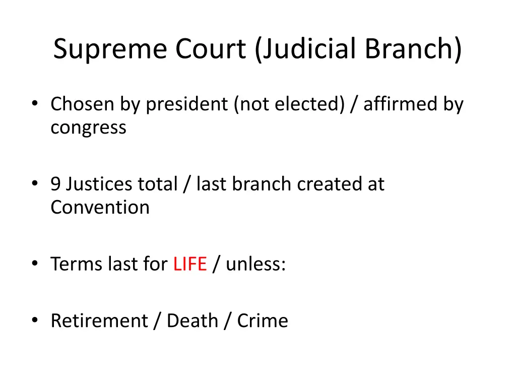 supreme court judicial branch