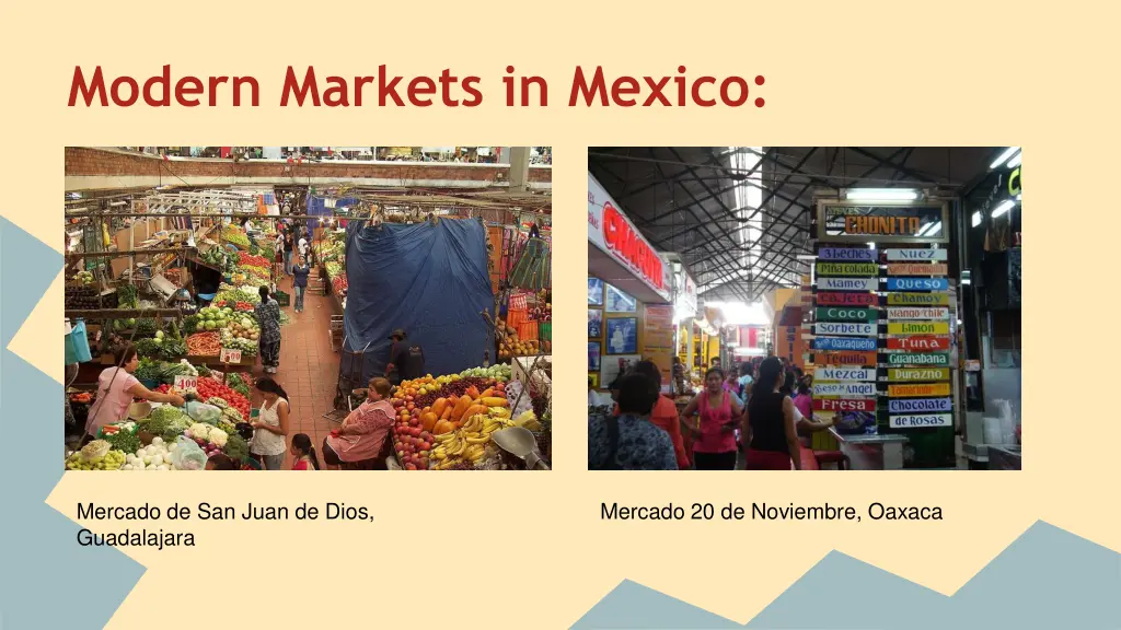 modern markets in mexico