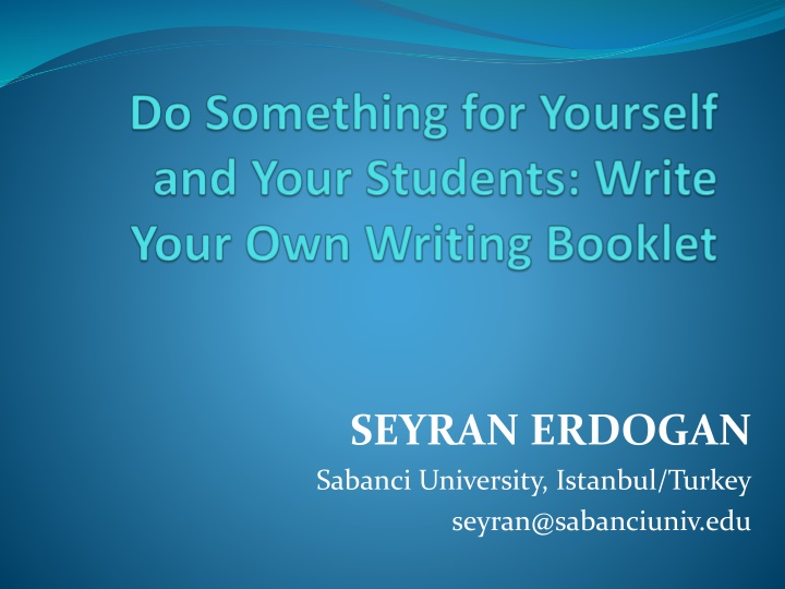 seyran erdogan sabanci university istanbul turkey