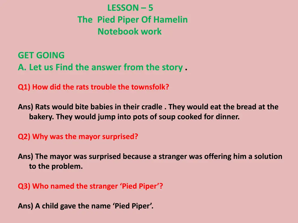 lesson 5