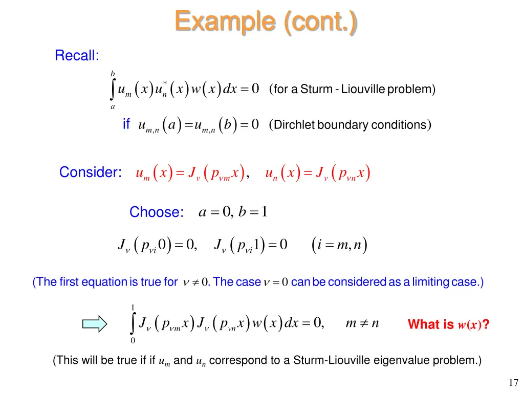 example cont