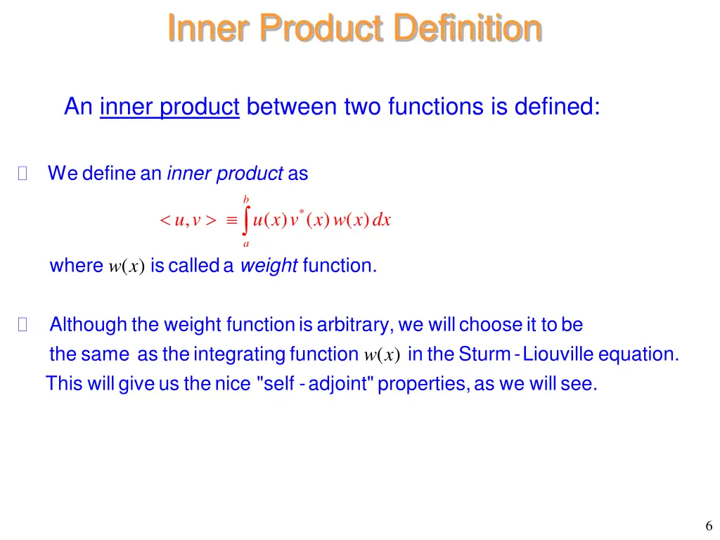 inner product definition