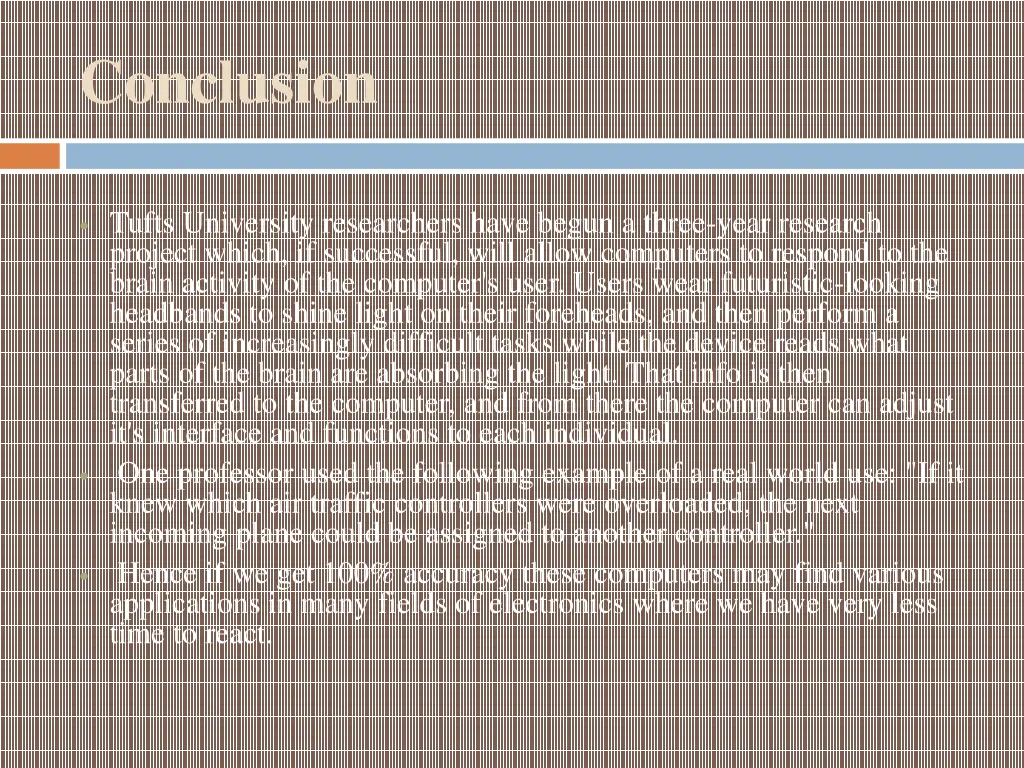 conclusion