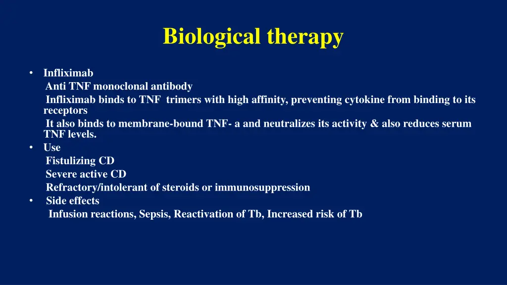 biological therapy