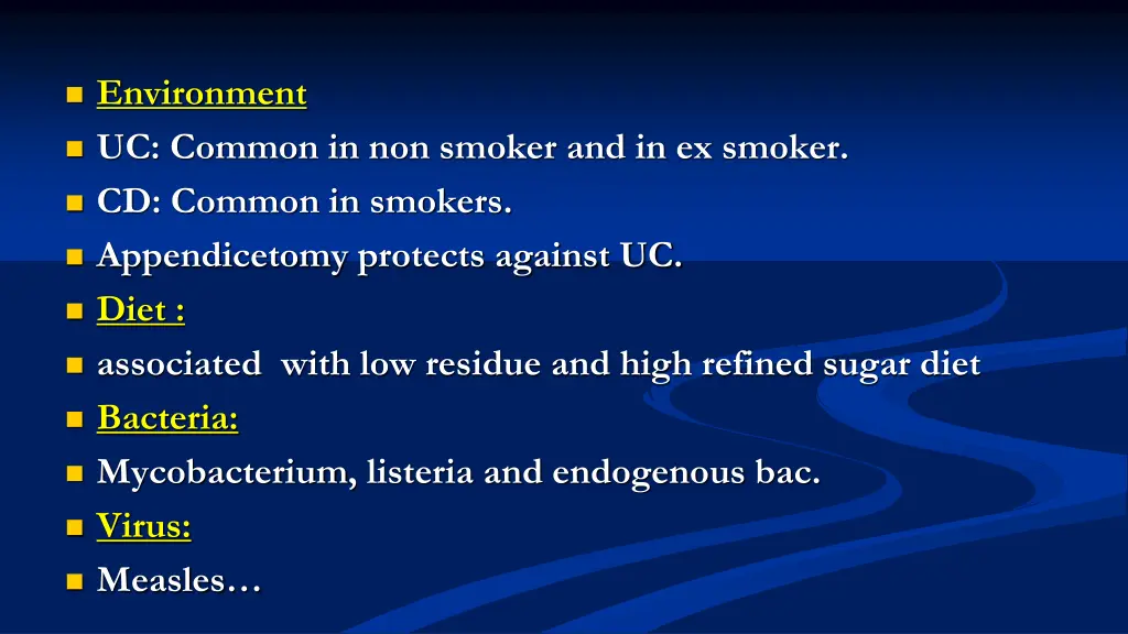 environment uc common in non smoker