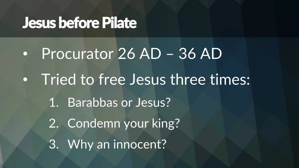 jesus before pilate jesus before pilate
