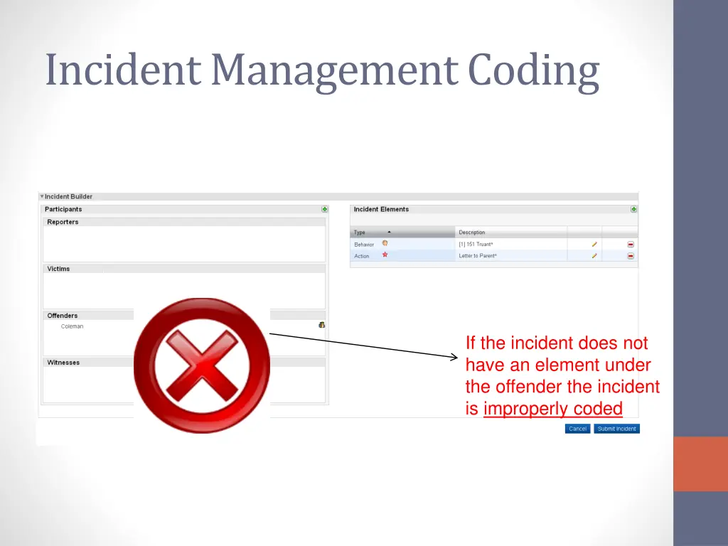 incident management coding 6