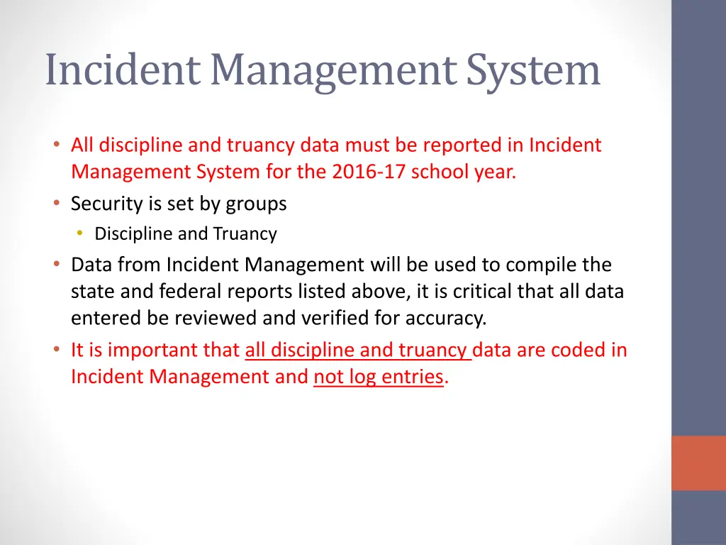 incident management system