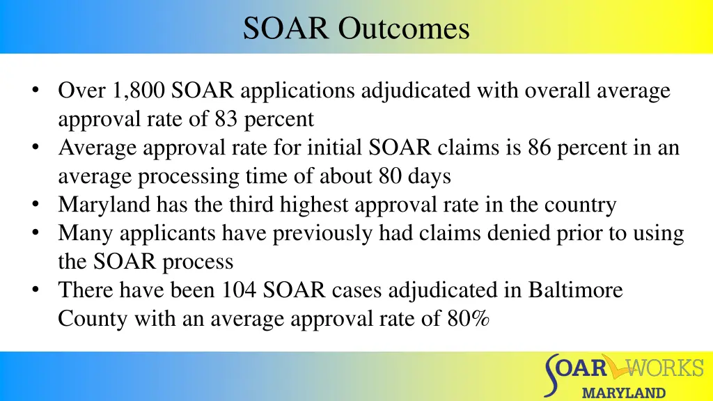 soar outcomes
