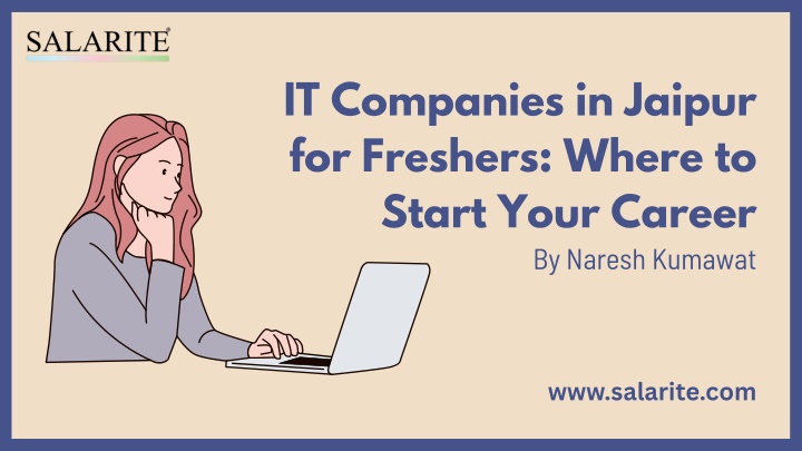 it companies in jaipur for freshers where