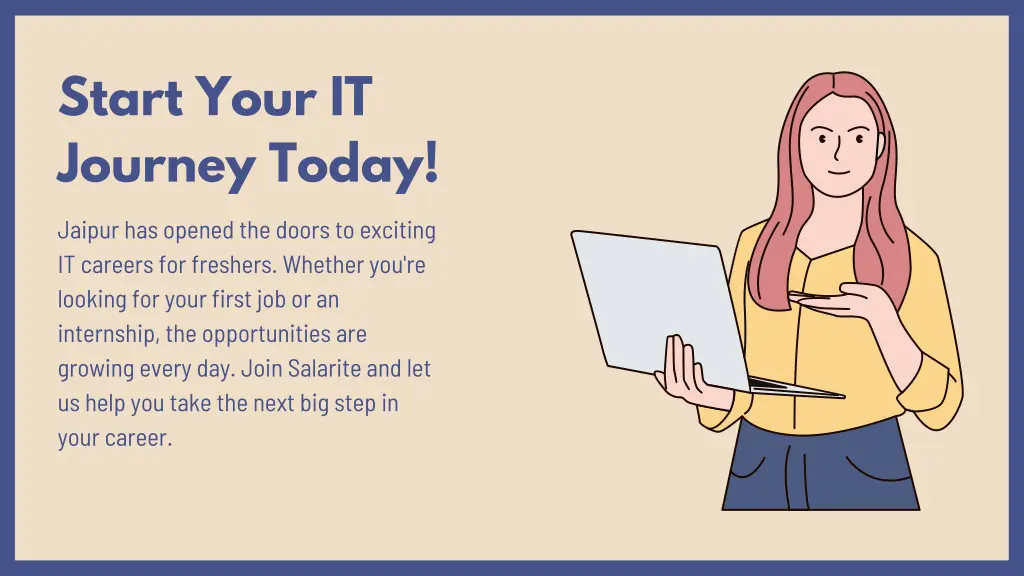 start your it journey today