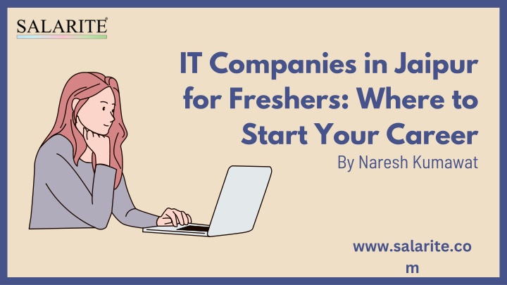 it companies in jaipur for freshers where