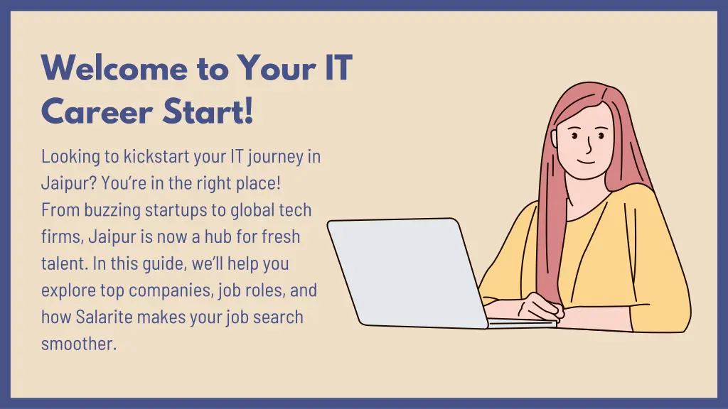 welcome to your it career start looking