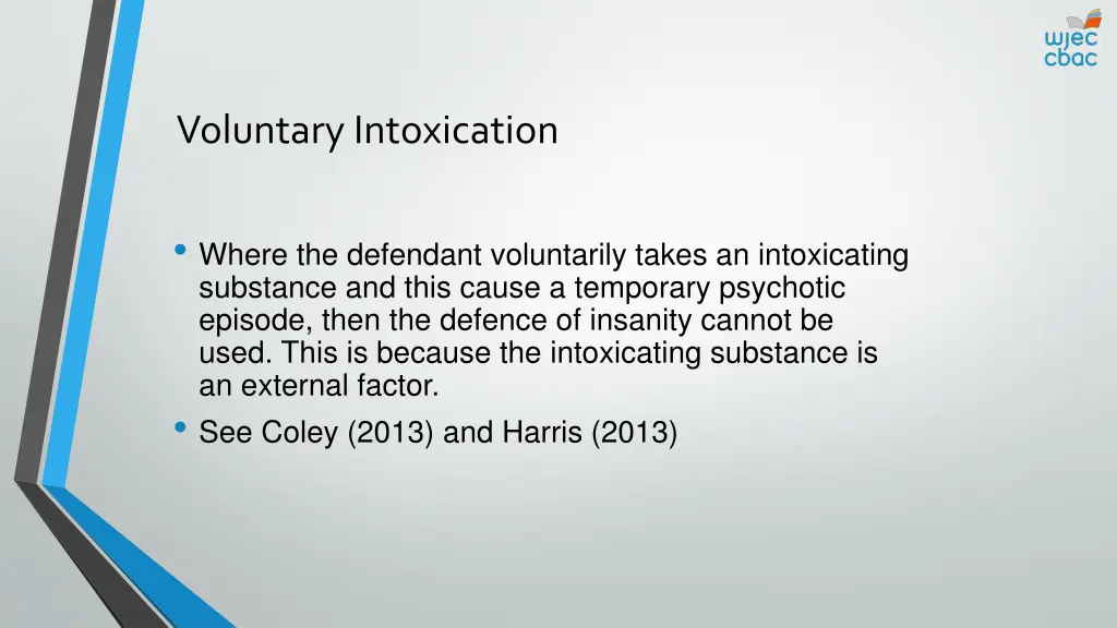 voluntary intoxication