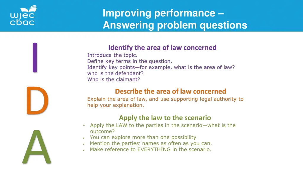 improving performance answering problem questions