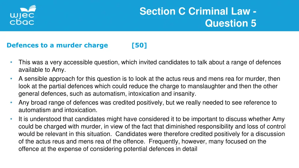 section c criminal law