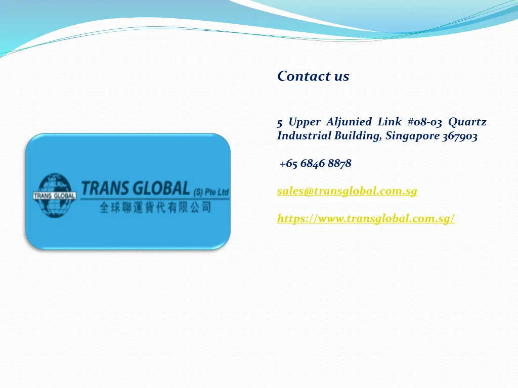 contact us