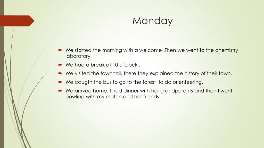 monday