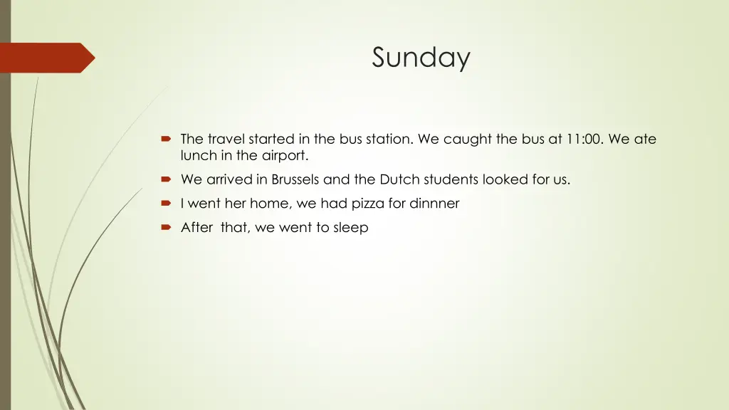 sunday