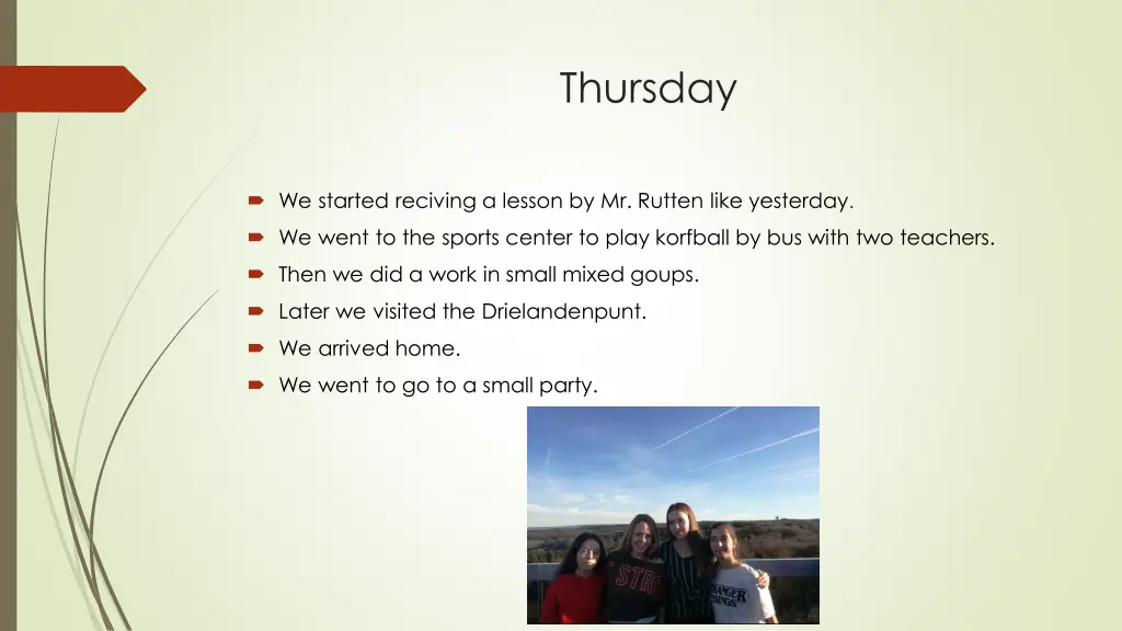 thursday