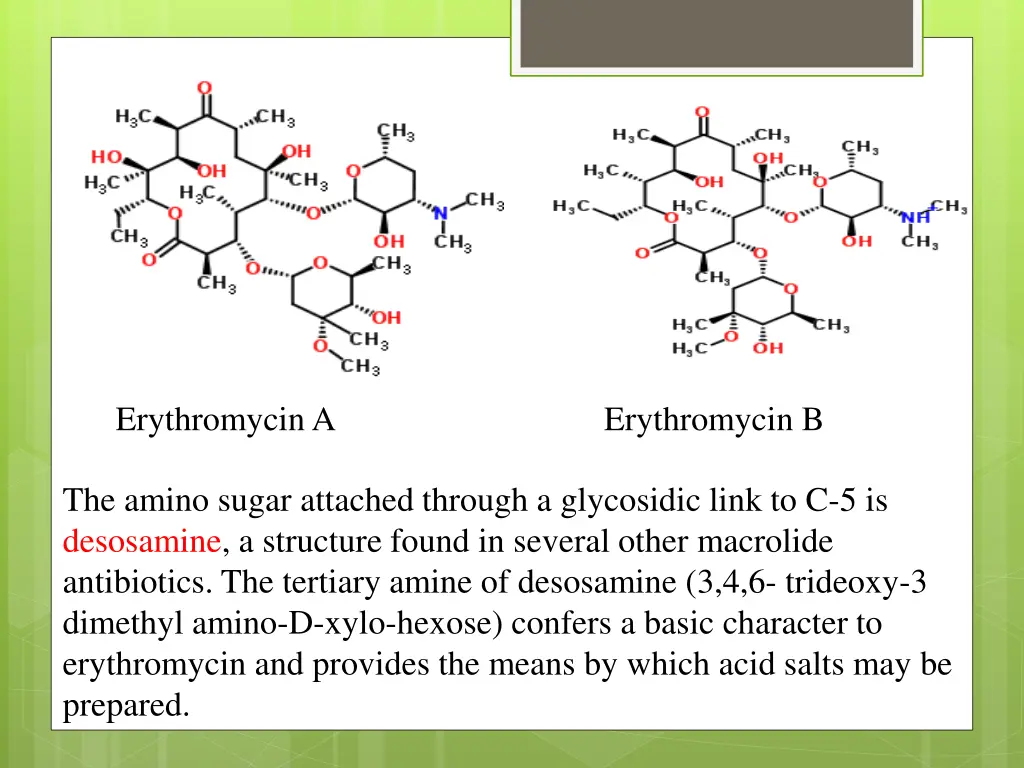 erythromycin a