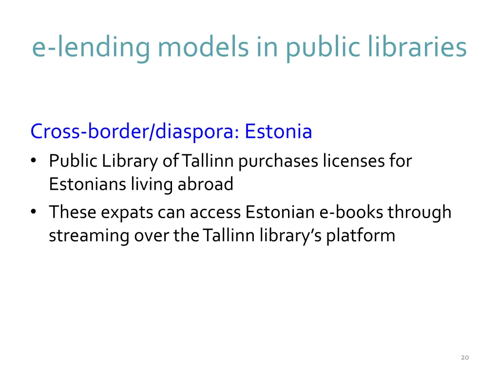 e lendingmodelsin public libraries 9