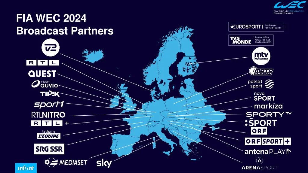 fia wec 2024 broadcast partners 1