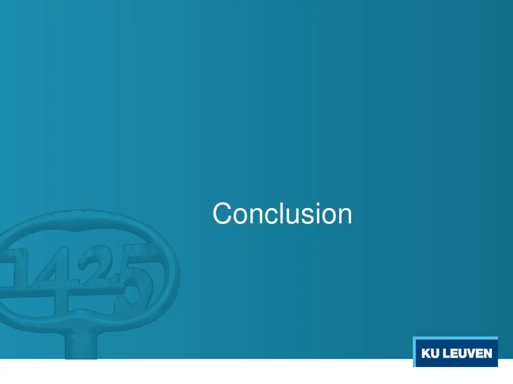 conclusion
