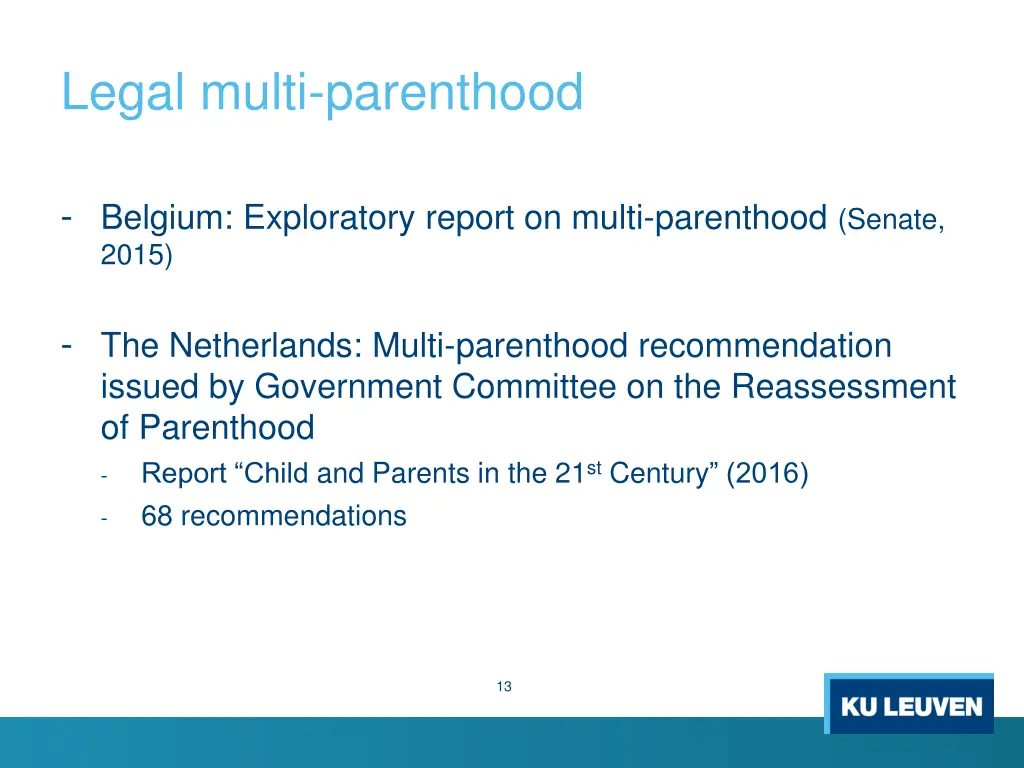 legal multi parenthood