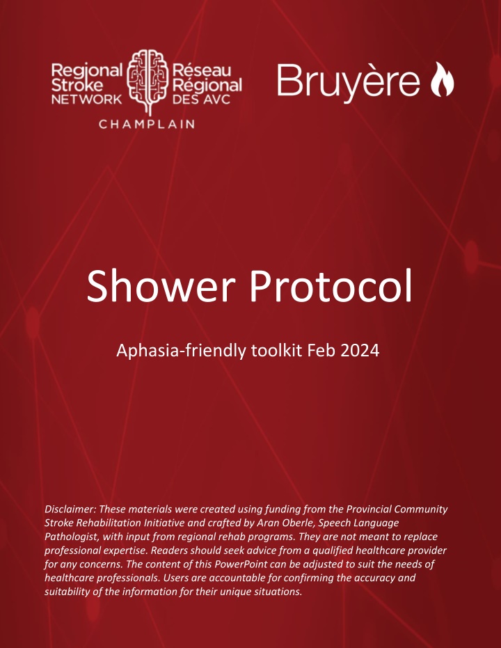 shower protocol