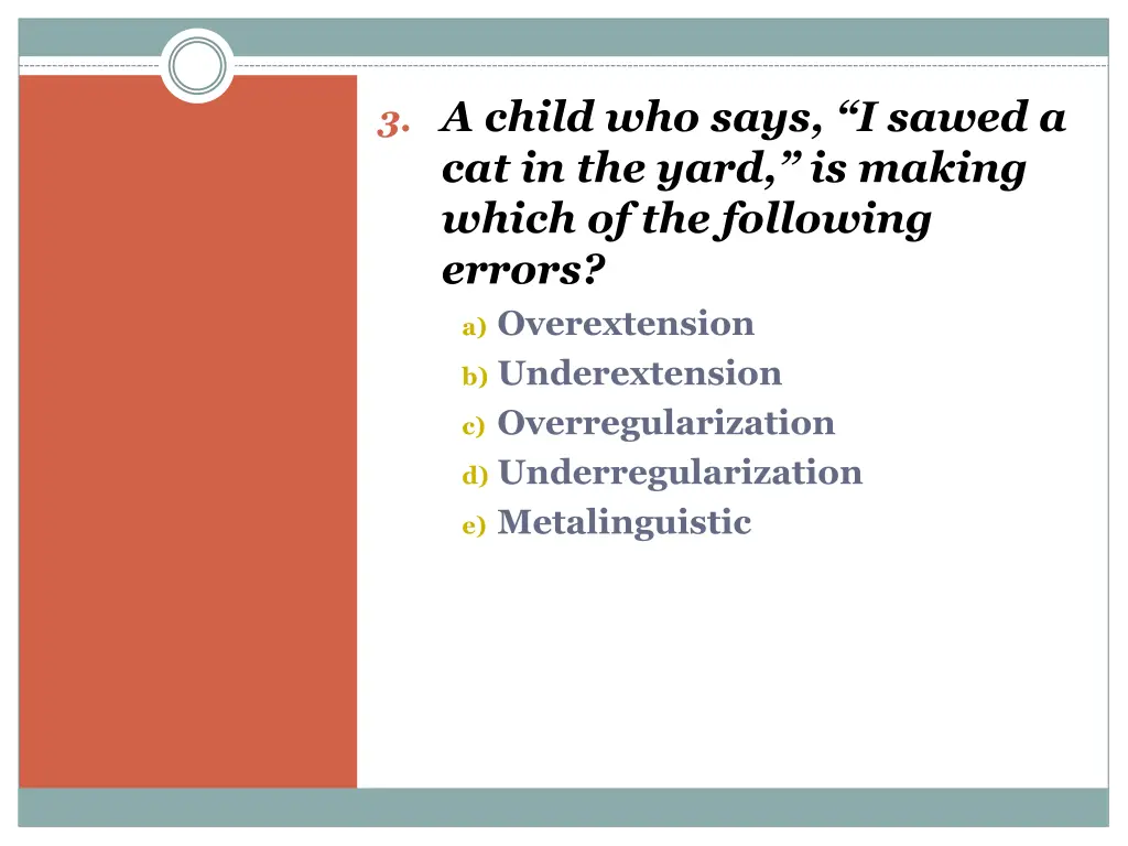3 a child who says i sawed a cat in the yard