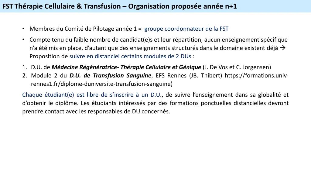 fst th rapie cellulaire transfusion organisation 1
