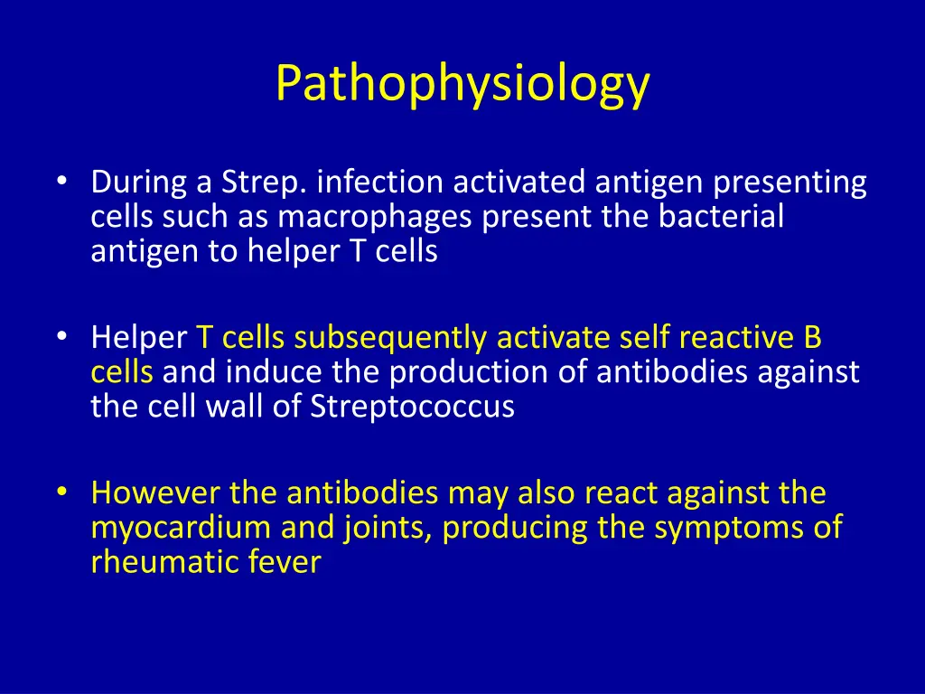 pathophysiology