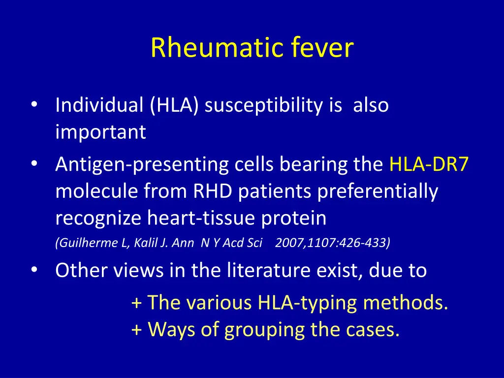 rheumatic fever 1
