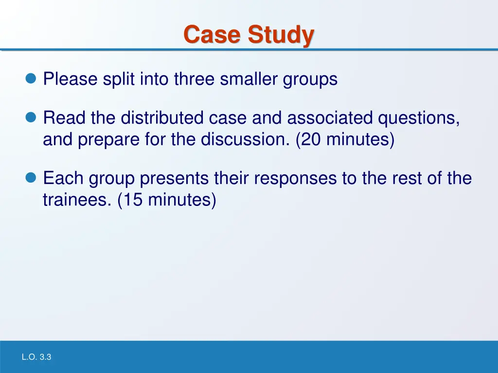 case study
