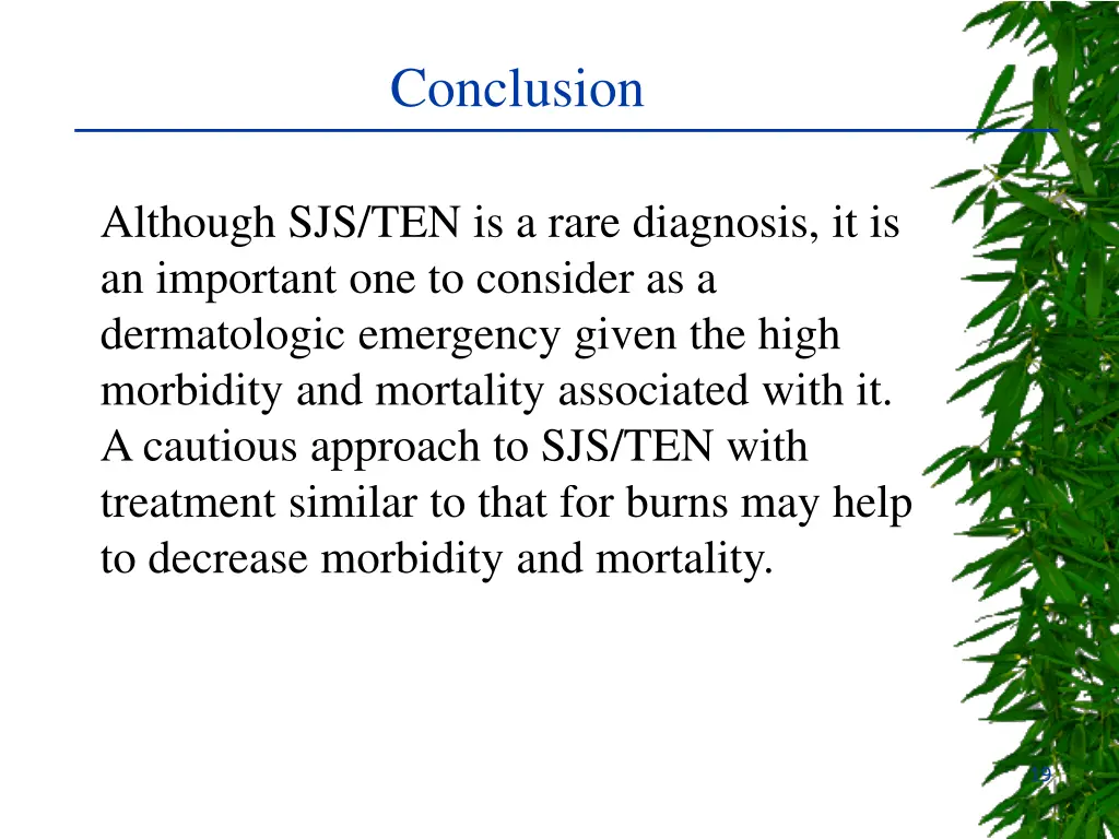 conclusion
