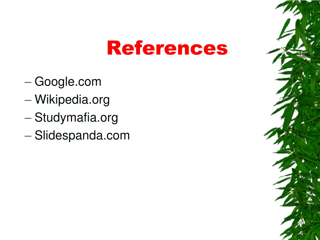 references