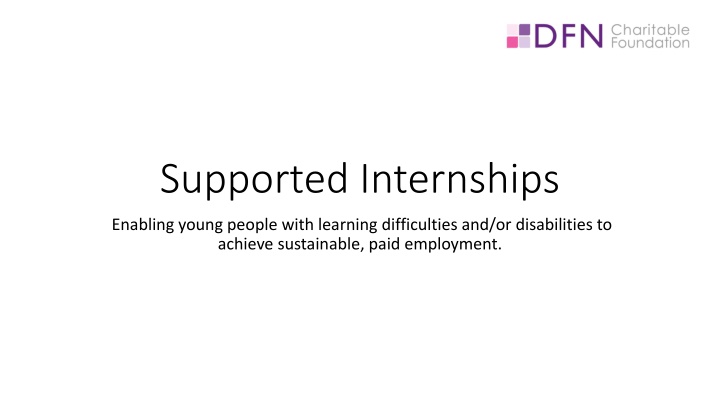 supported internships