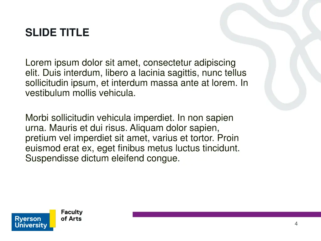 slide title