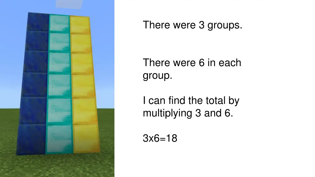 there were 3 groups