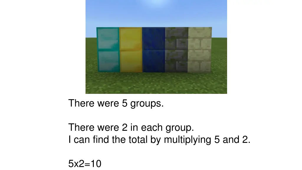 there were 5 groups