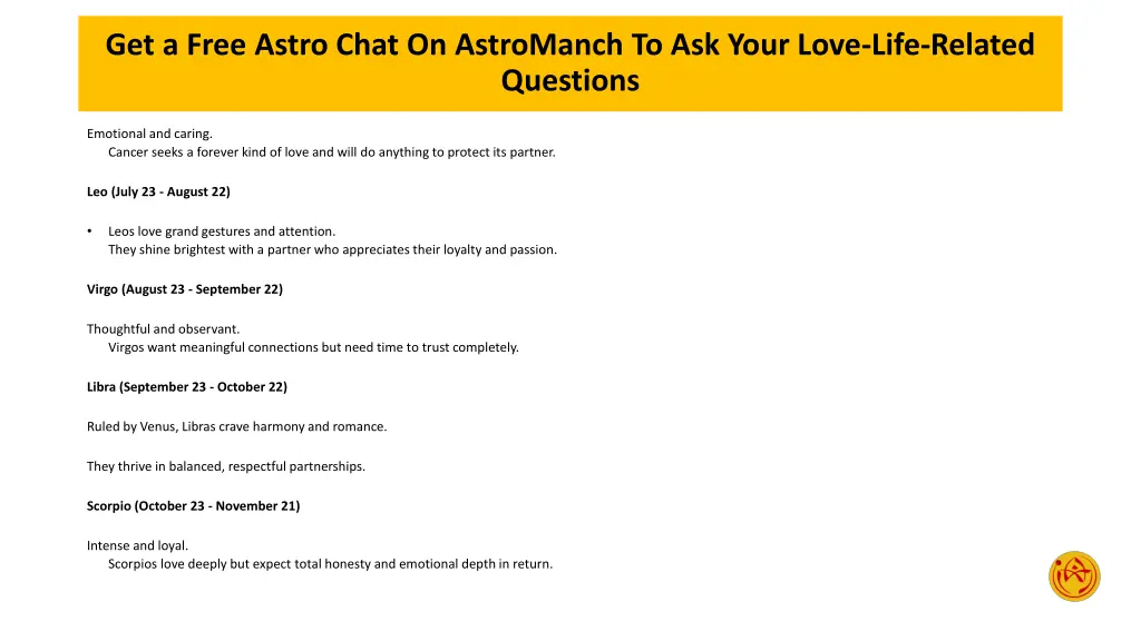 get a free astro chat on astromanch to ask your 2