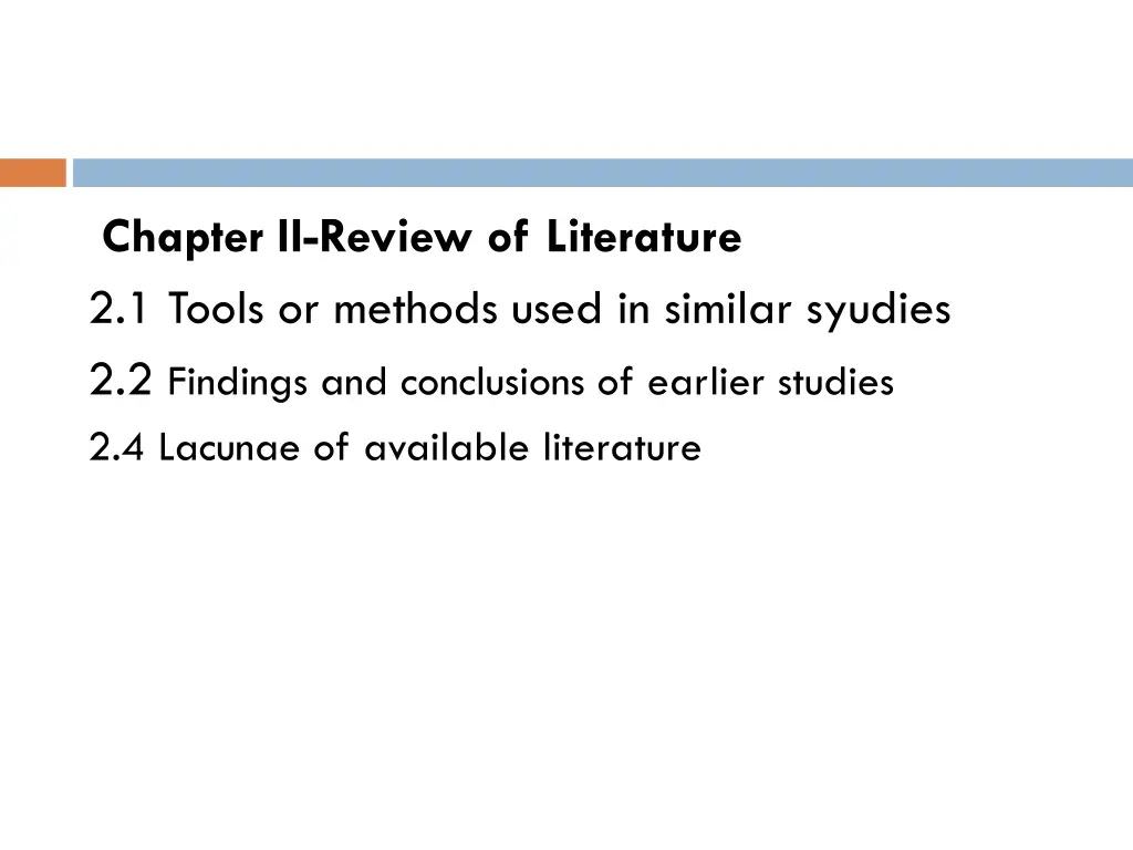 chapter ii review of literature 2 1 tools