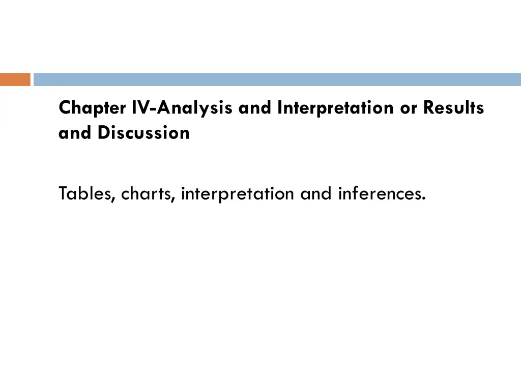 chapter iv analysis and interpretation or results