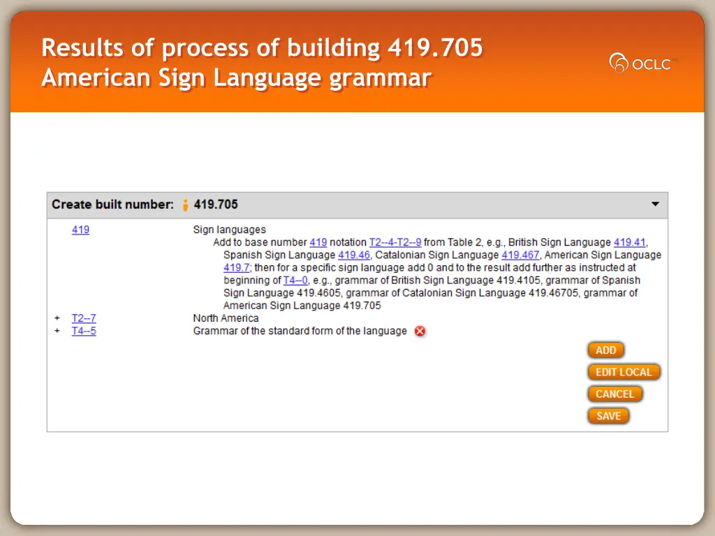 results of process of building 419 705 american